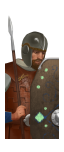 Germanische Speerkämpfer